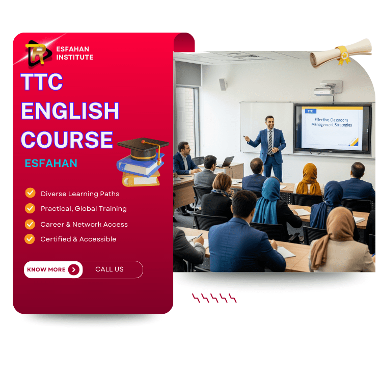 دوره TTC انگلیسی اصفهان